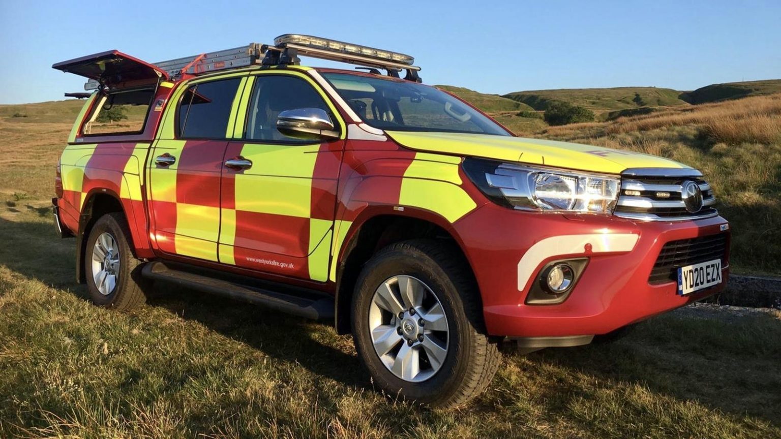 Wildlife rescue vehicle ready for rapid response